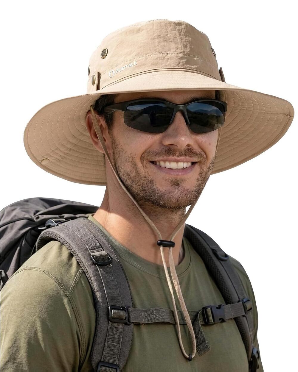 Bucket Hat Men UPF Protection Fishing Wide Brim